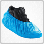 Disposable Anti-Static Blue Overshoes 14" 1x100