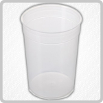 Plastic Feeder Beaker No Handle - 250ml