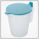 Plastic Jug With Lid - 1000ml