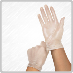 Vinyl Medium P/Free Gloves 10x100
