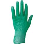 Green Vinyl Extra Large P/Free Gloves 10x100