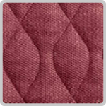 Aurorra Chair Pad - Burgundy