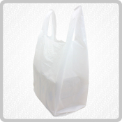 White Carrier Bags 1x2000