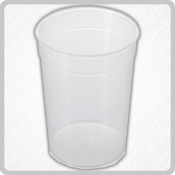Plastic Feeder Beaker No Handle - 250ml