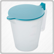 Plastic Jug With Lid - 1000ml
