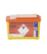 Sharpsguard® Container Com-Plus Orange Lid 1L