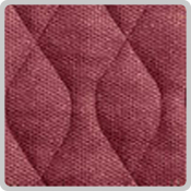 Aurorra Chair Pad - Burgundy