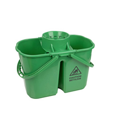 Green Double Bucket with Wringer