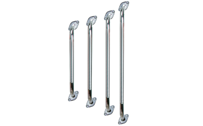 18Inch Straight Chrome Grab Rail