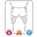 Oak Universal Solid Sling XL Blue